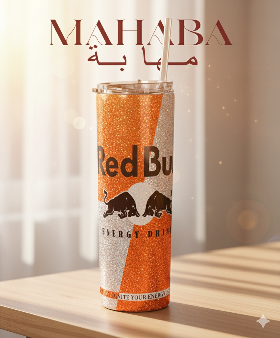 تمبلر حراري ريدبول برتقالي