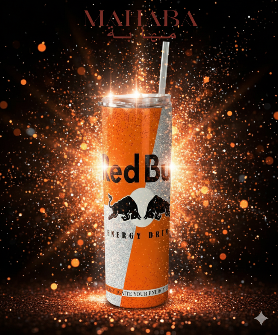 تمبلر حراري ريدبول برتقالي