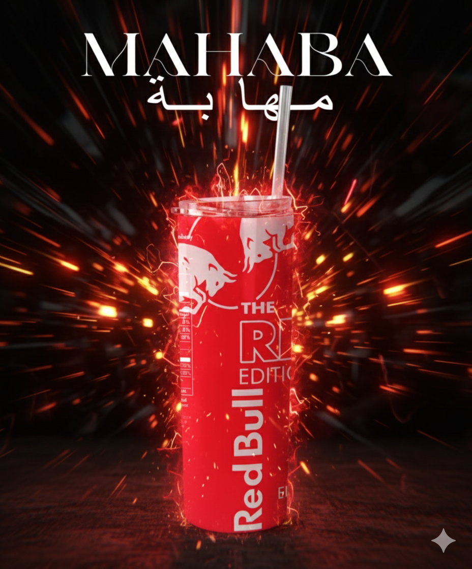 تمبلر حراري ريدبول أحمر