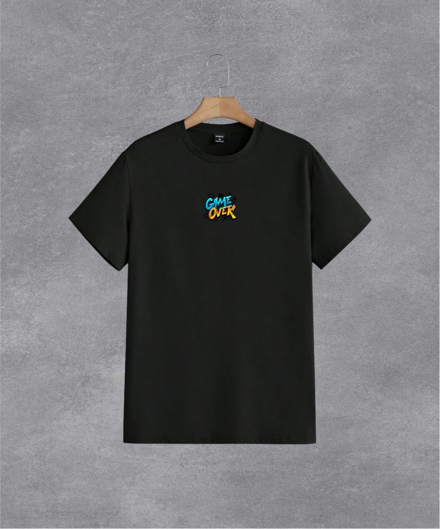 T-shirt GAME OVER Oversixed