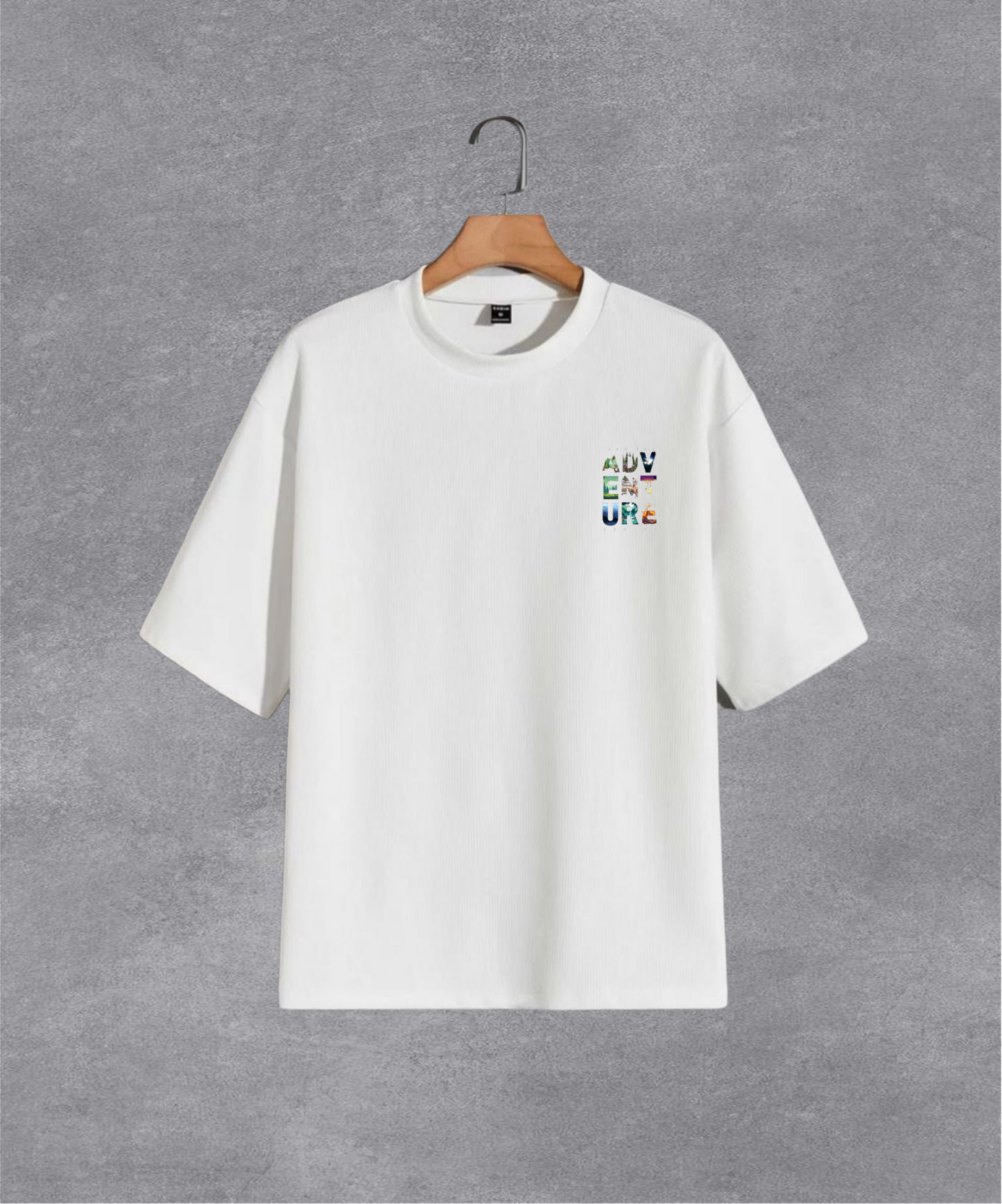 ET LES COMMENCEMENTS T-shirt surdimensionné