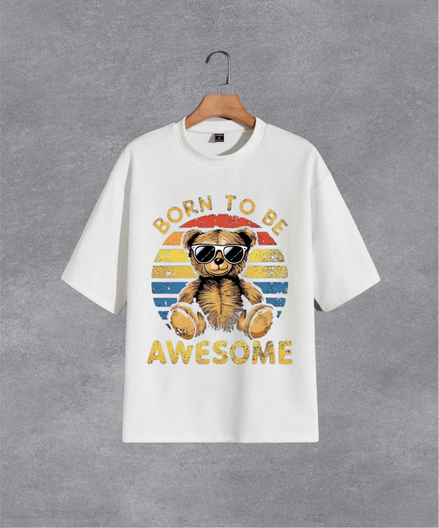 T-shirt surdimensionné IMPRESSIONNANT