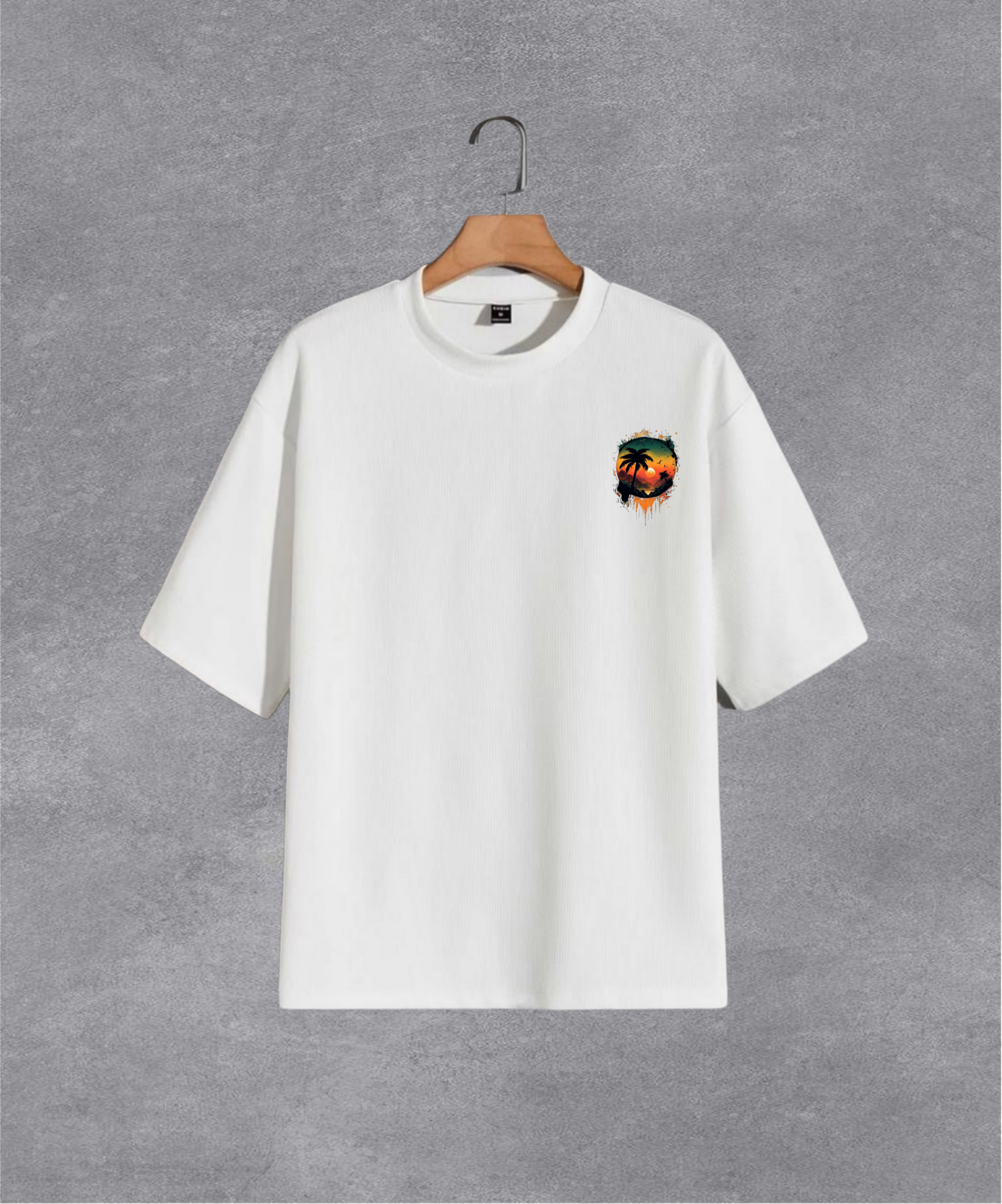 T-shirt surdimensionné TOUCH OF SUNSET