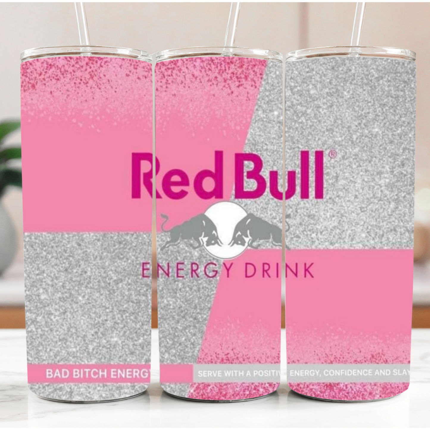 تمبلر حراري ريدبول وردي